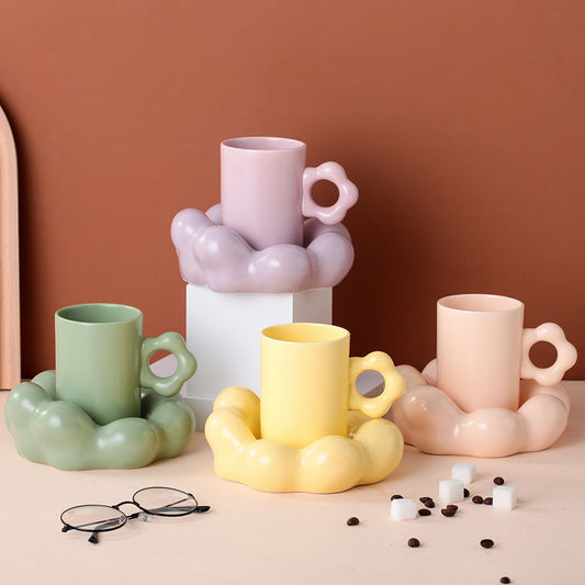 Cloud design creative mug from Qingfa ceramics