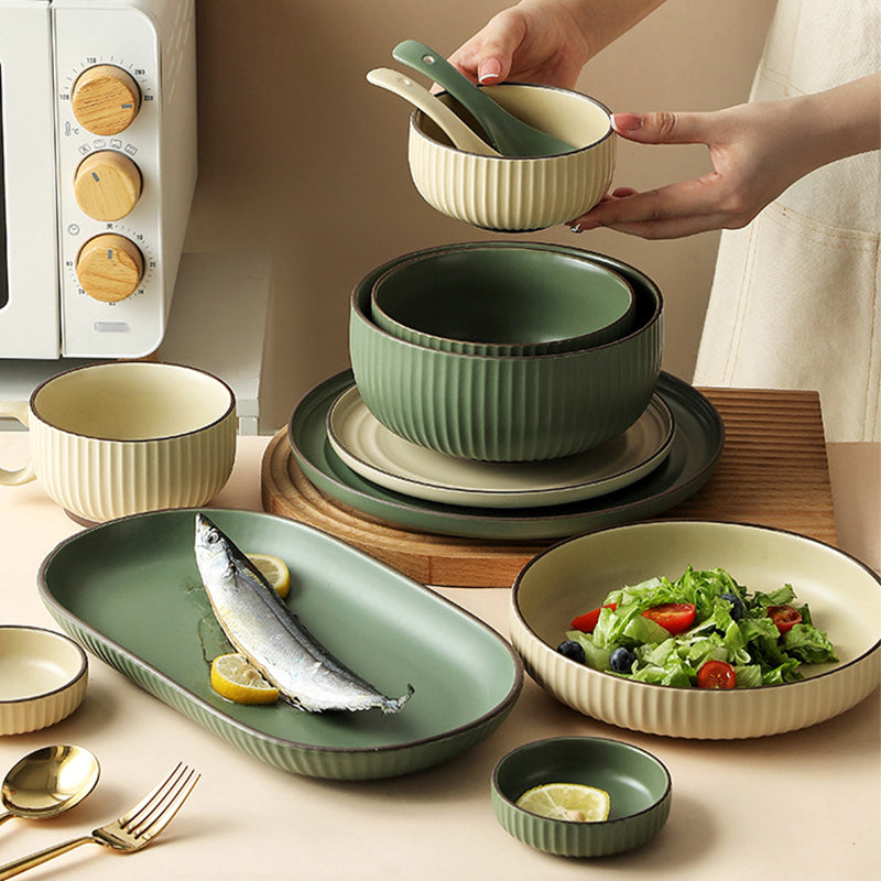 Elegant tableware set from Qingfa Ceramics