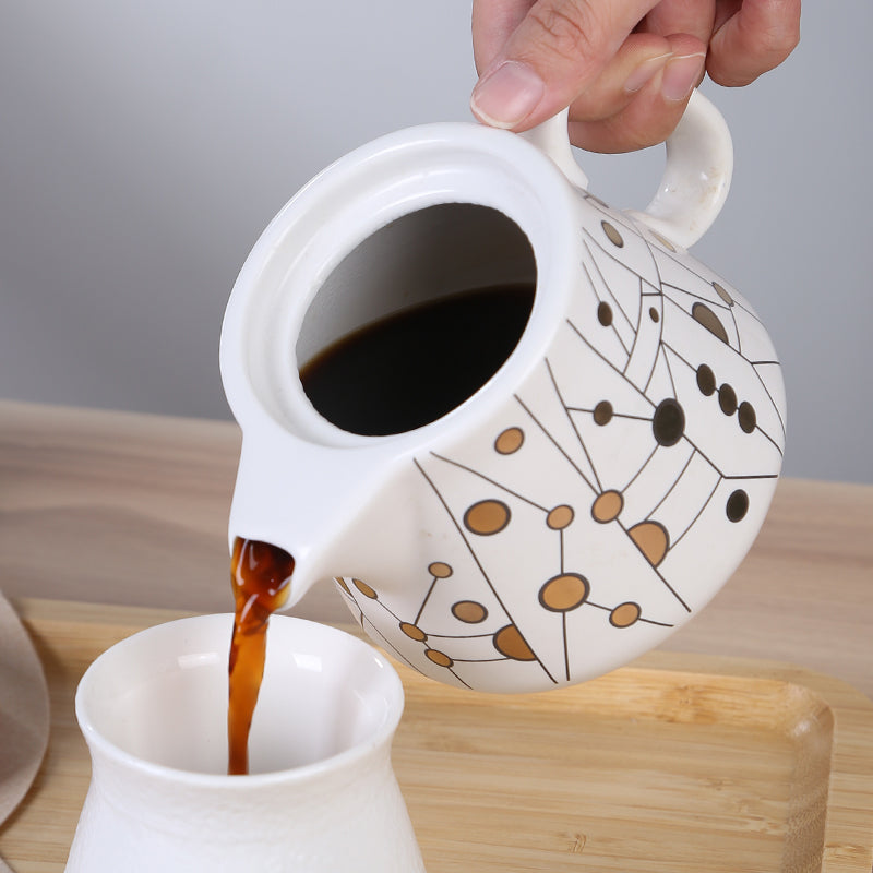 coffee pot from Qingfa ceramics