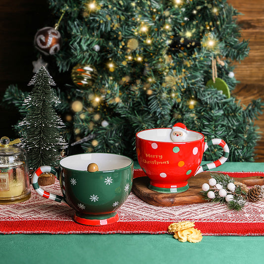 2024 Christmas themed coffee cups