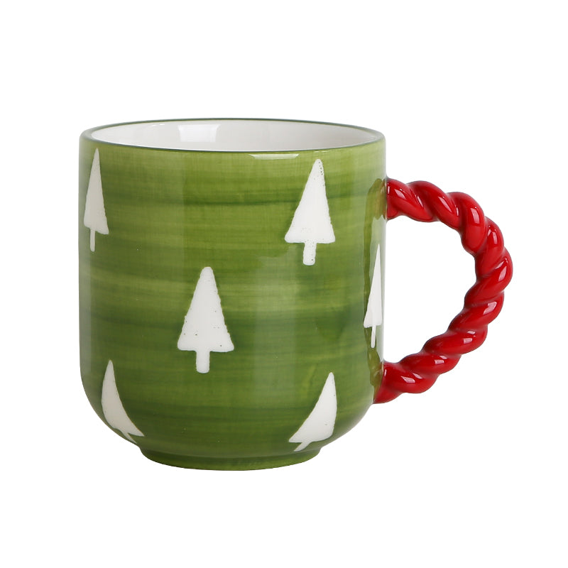 Christmas style mug set