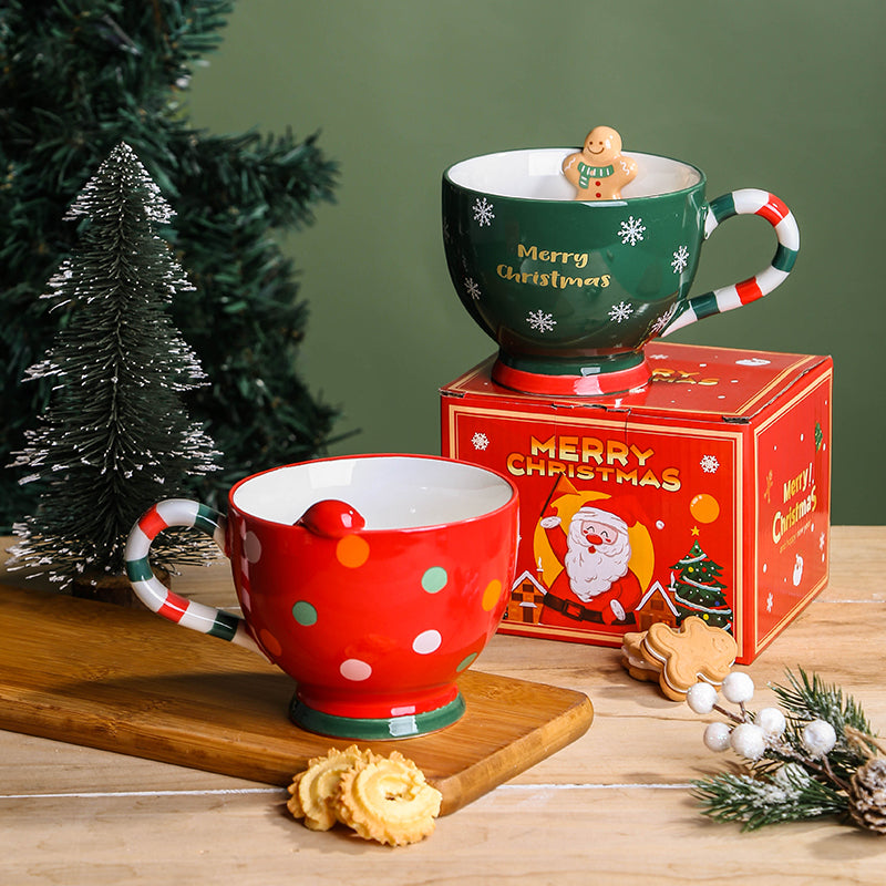 2024 Christmas themed coffee cups