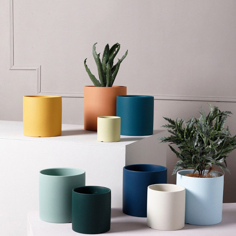 Morandi color flowerpot