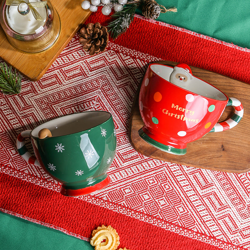 2024 Christmas themed coffee cups