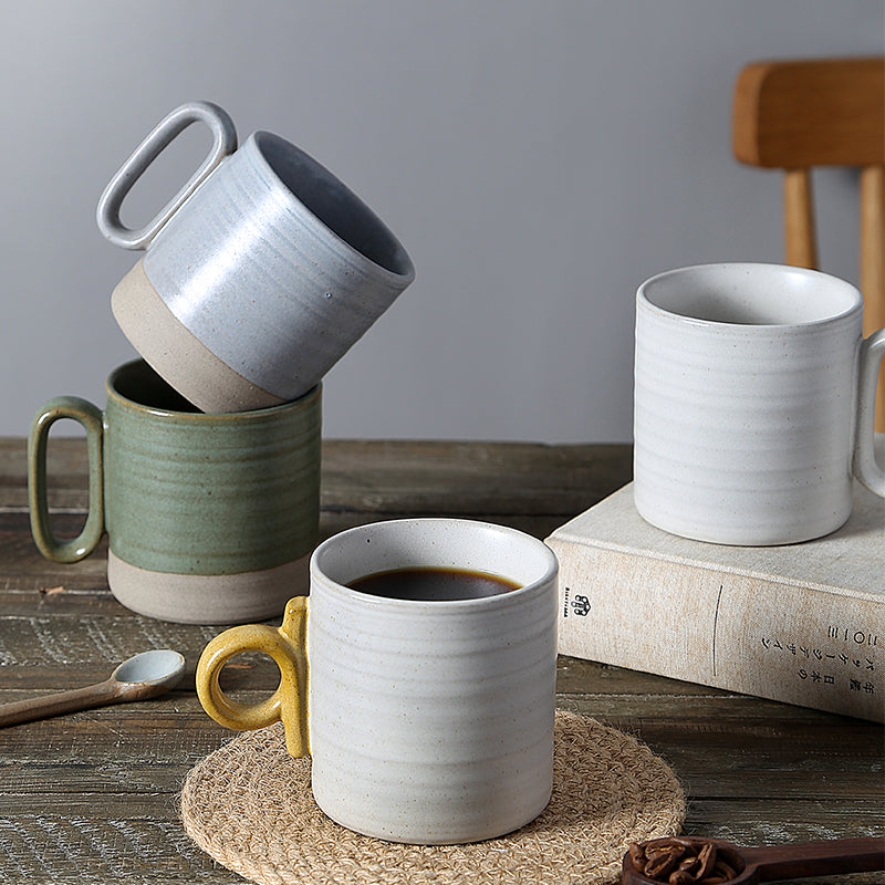 Various stoneware mug combinations