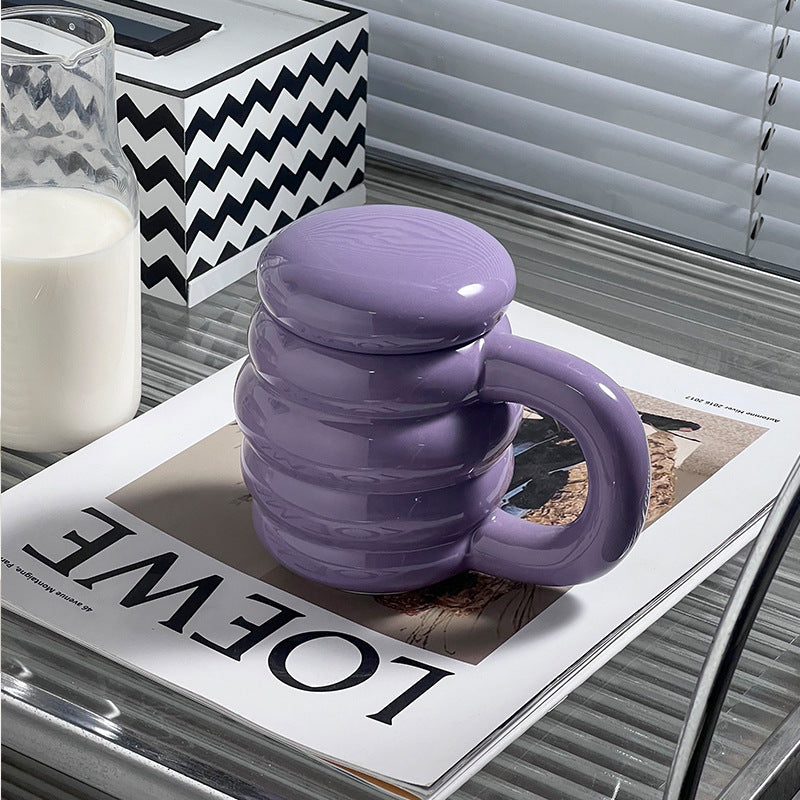 Cloud shape creative cup in various colors